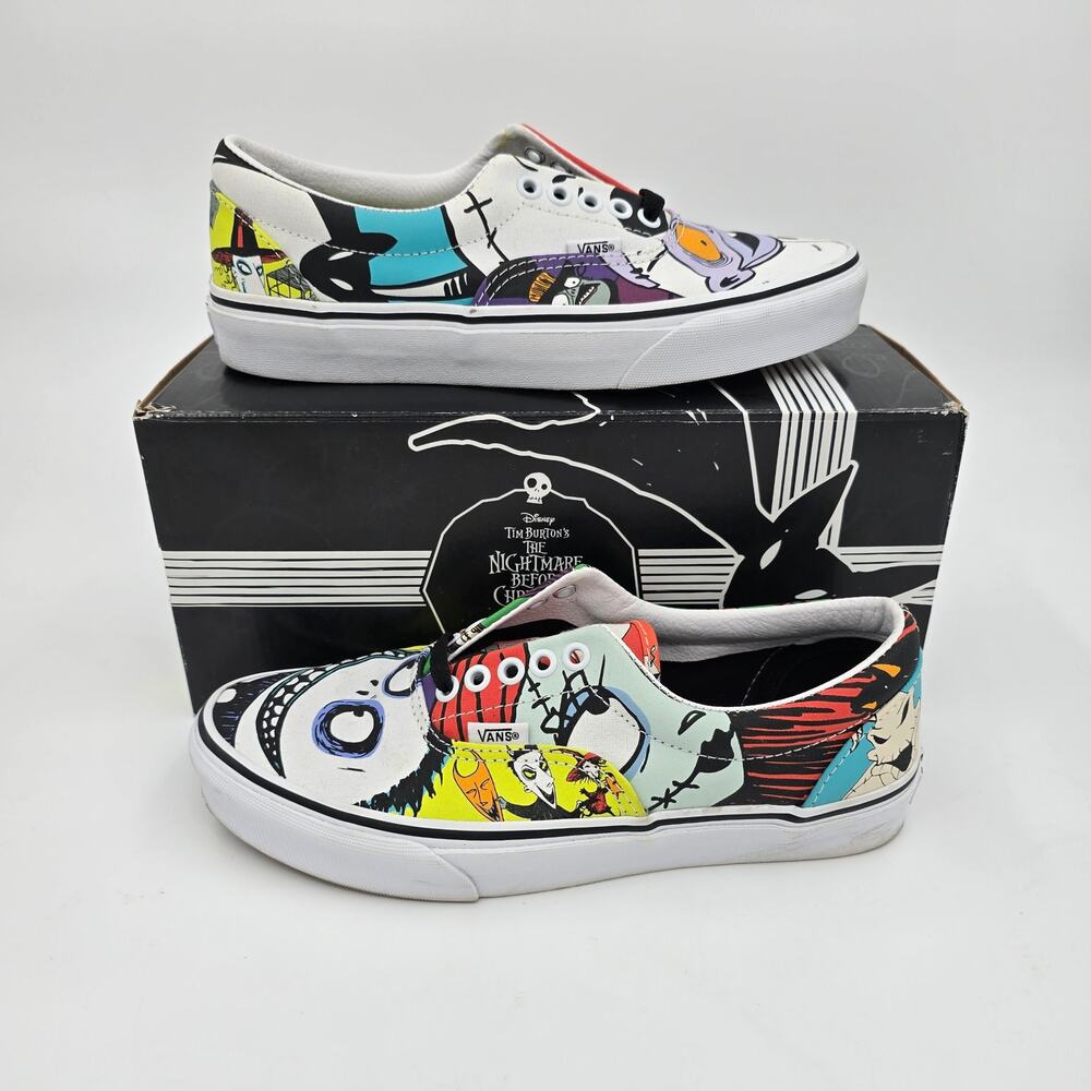 VANS The Nightmare Before Christmas x Era Halloweentown 7.5 Men's 9 Women's NEW - Picture 3 of 16
